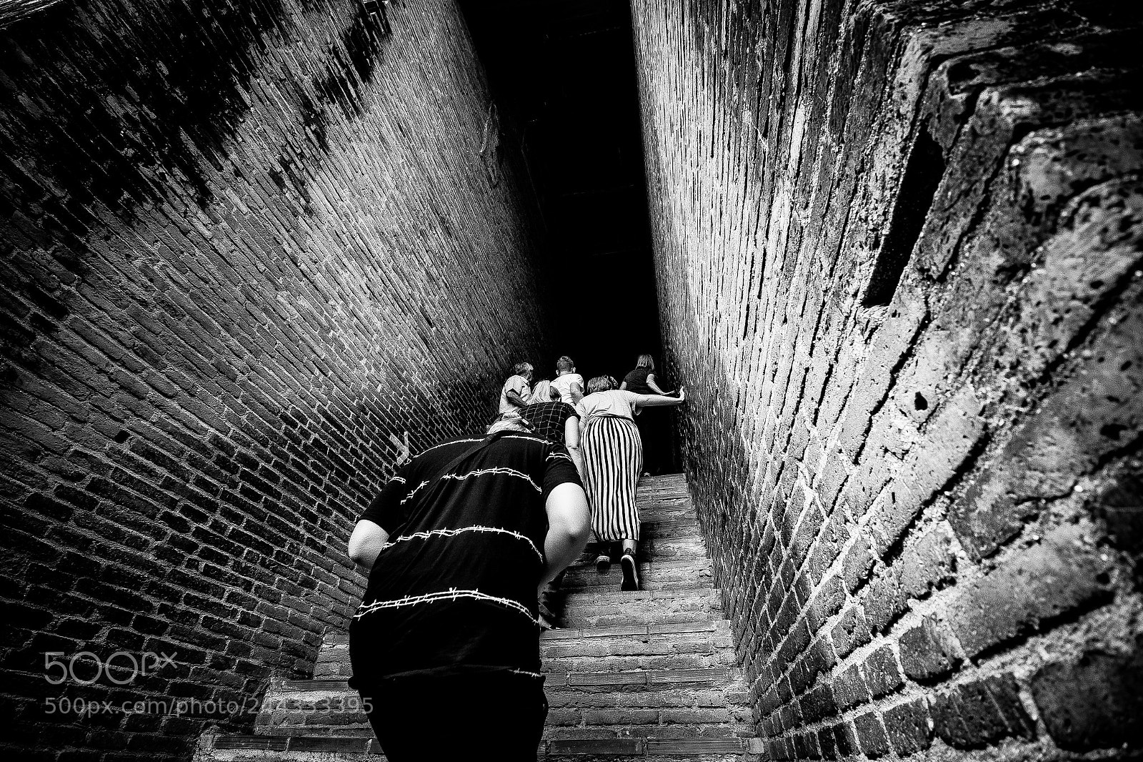 Canon EOS 60D sample photo. Stairway to darkness photography
