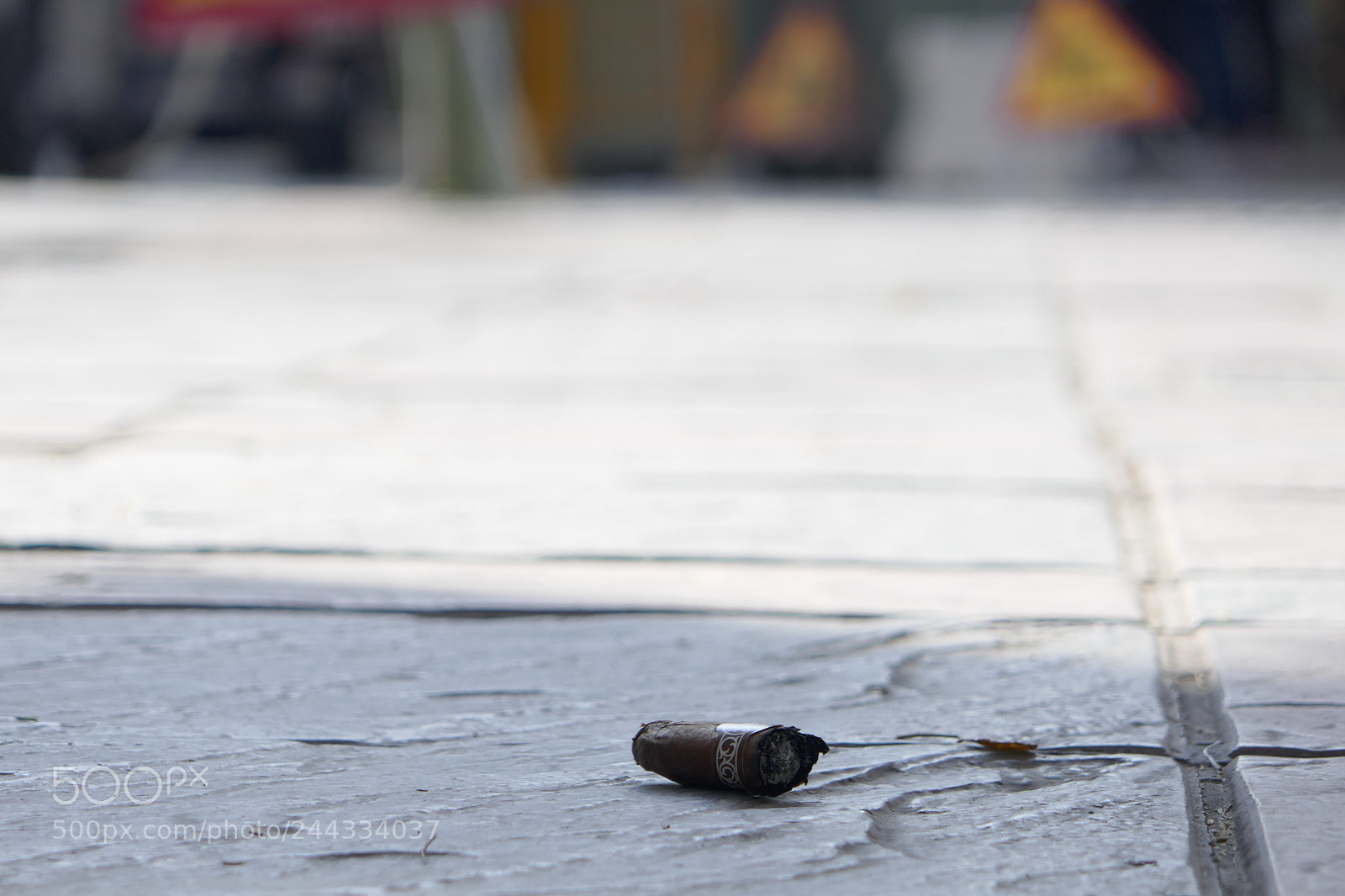 Panasonic Lumix DMC-ZS100 (Lumix DMC-TZ100) sample photo. Discarded cigar photography