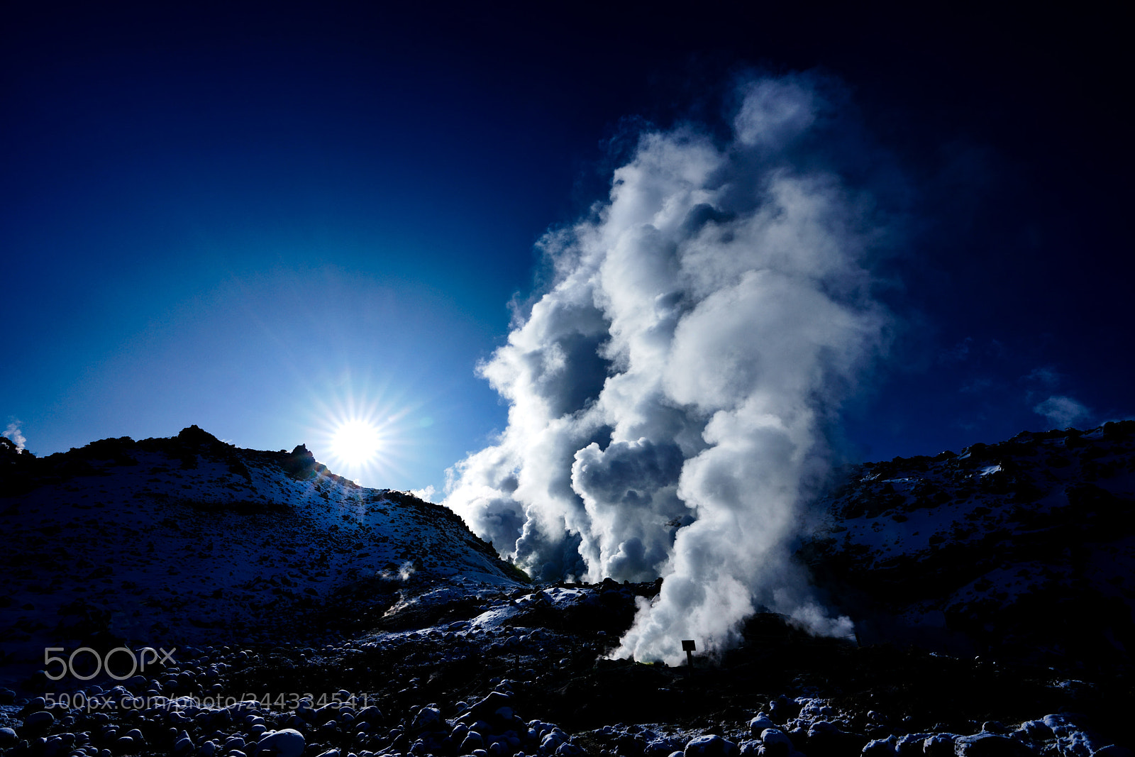 Sony a7R III sample photo. Volcano photography