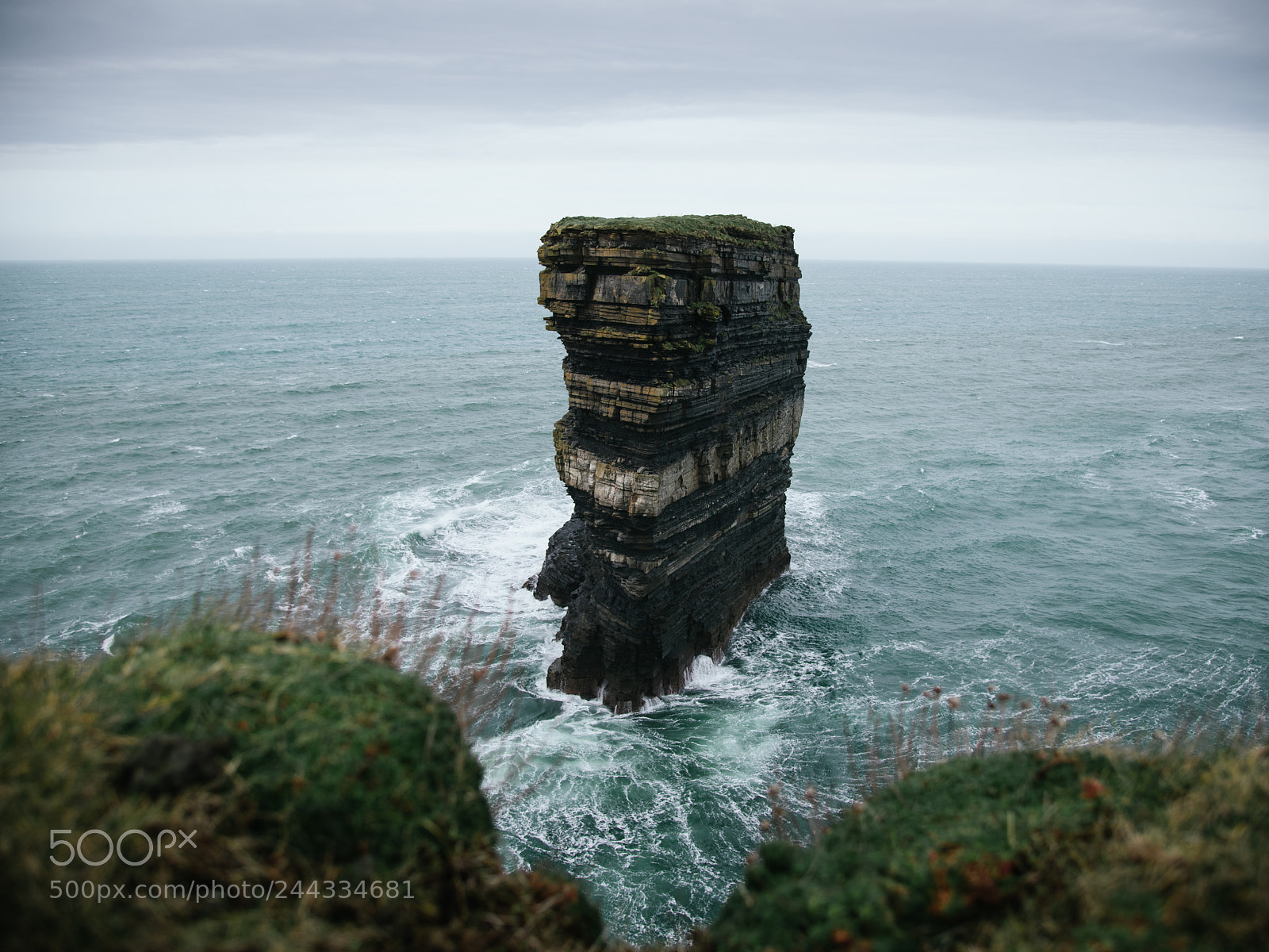 Nikon D850 sample photo. Irelands rough coast photography