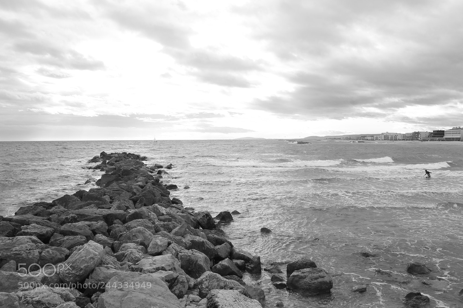 Canon EF-S 18-55mm F3.5-5.6 III sample photo. Le chemin de roche photography