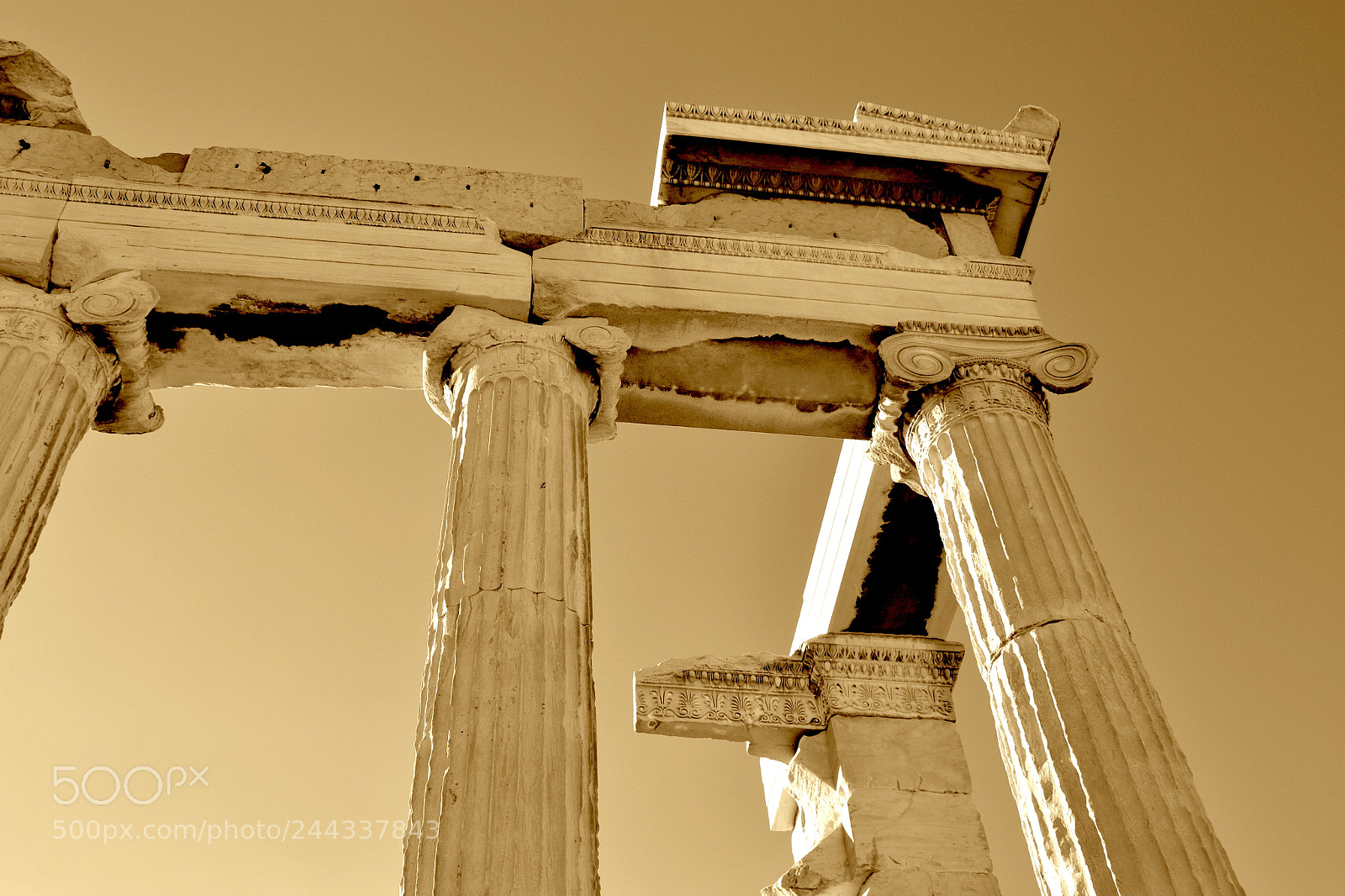 Nikon D3100 sample photo. Ancient columns photography