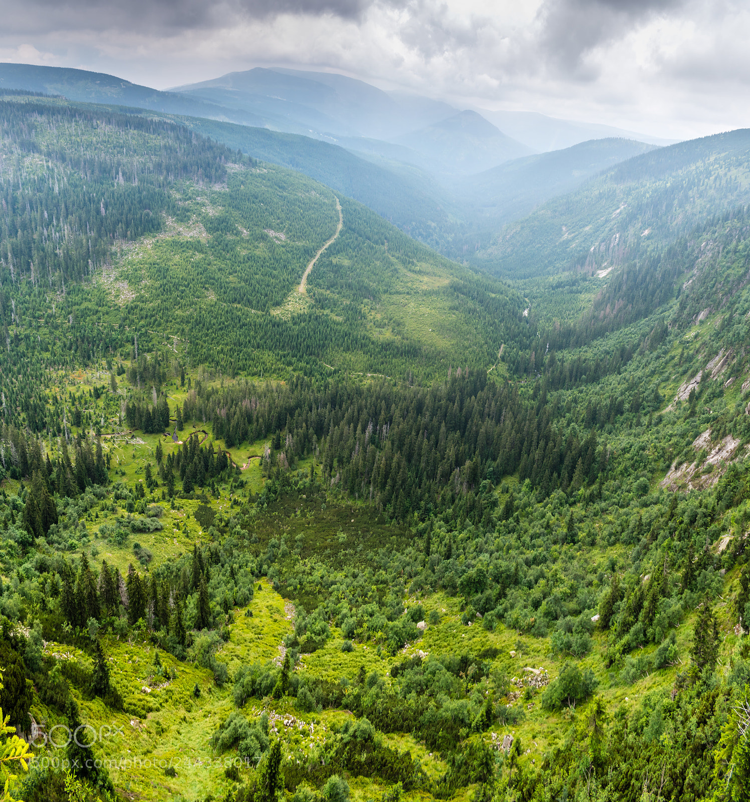 Nikon D5500 sample photo. Beautiful view of krkonose photography