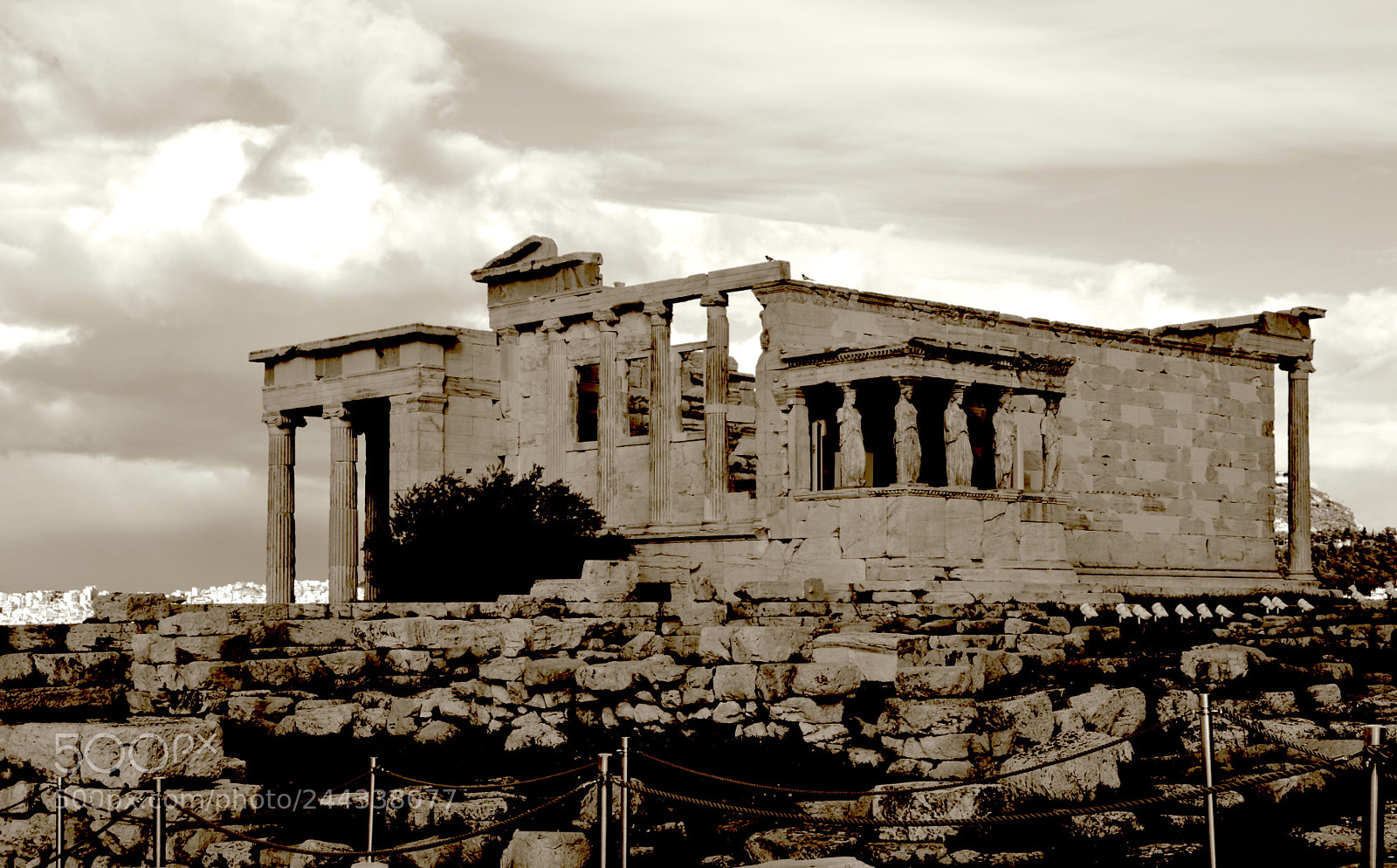 Nikon D3100 sample photo. Erechthion photography