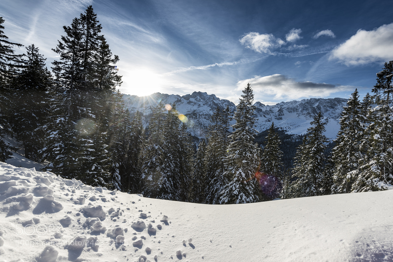Nikon D810 sample photo. Wettersteinrange photography