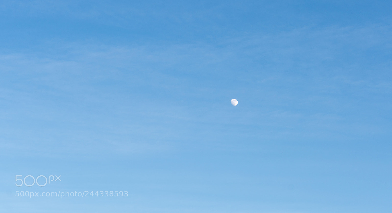 Sony a7 sample photo. Afternoon moonrise.jpg photography