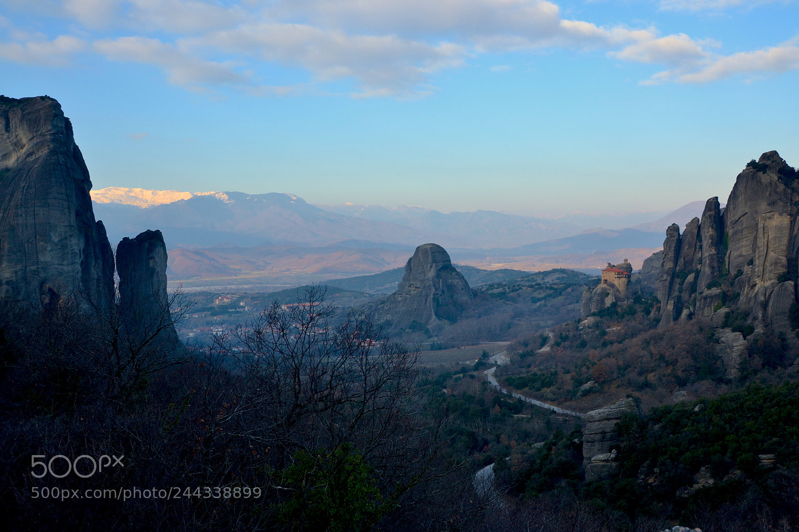 Nikon D3100 sample photo. Meteora valley b photography