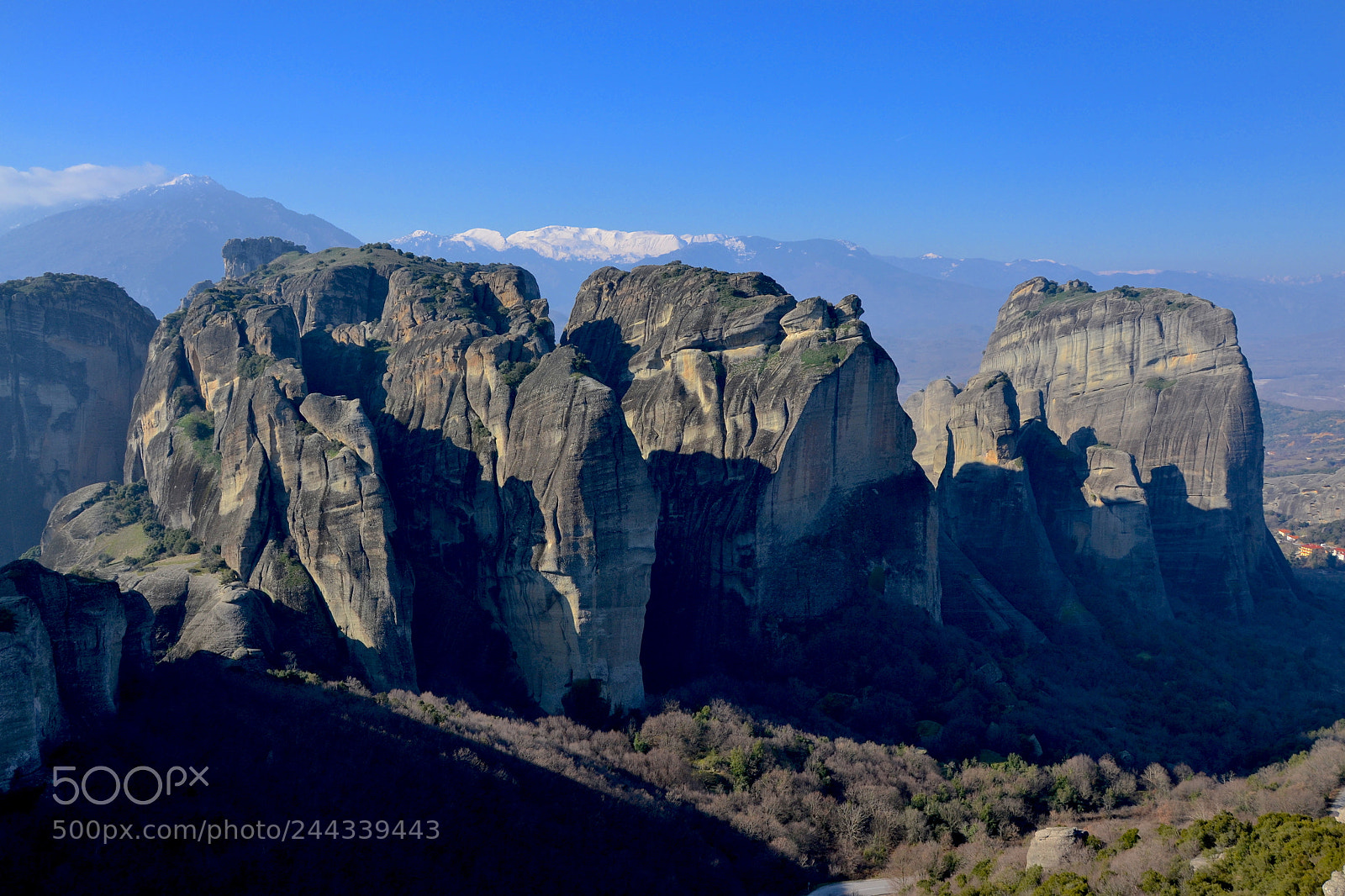 Nikon D3100 sample photo. Meteora rocks photography