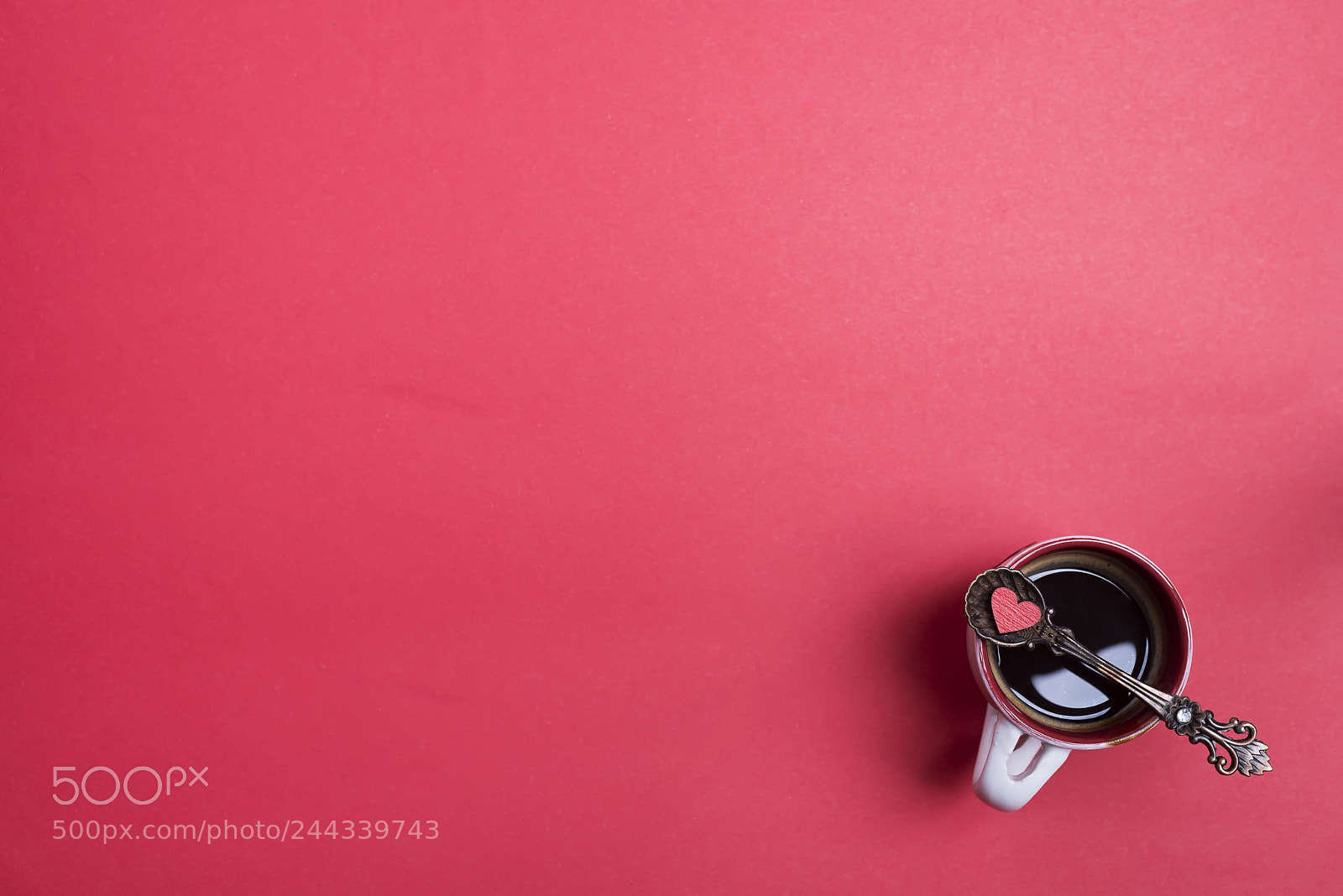 Nikon D610 sample photo. Red heart shape on photography