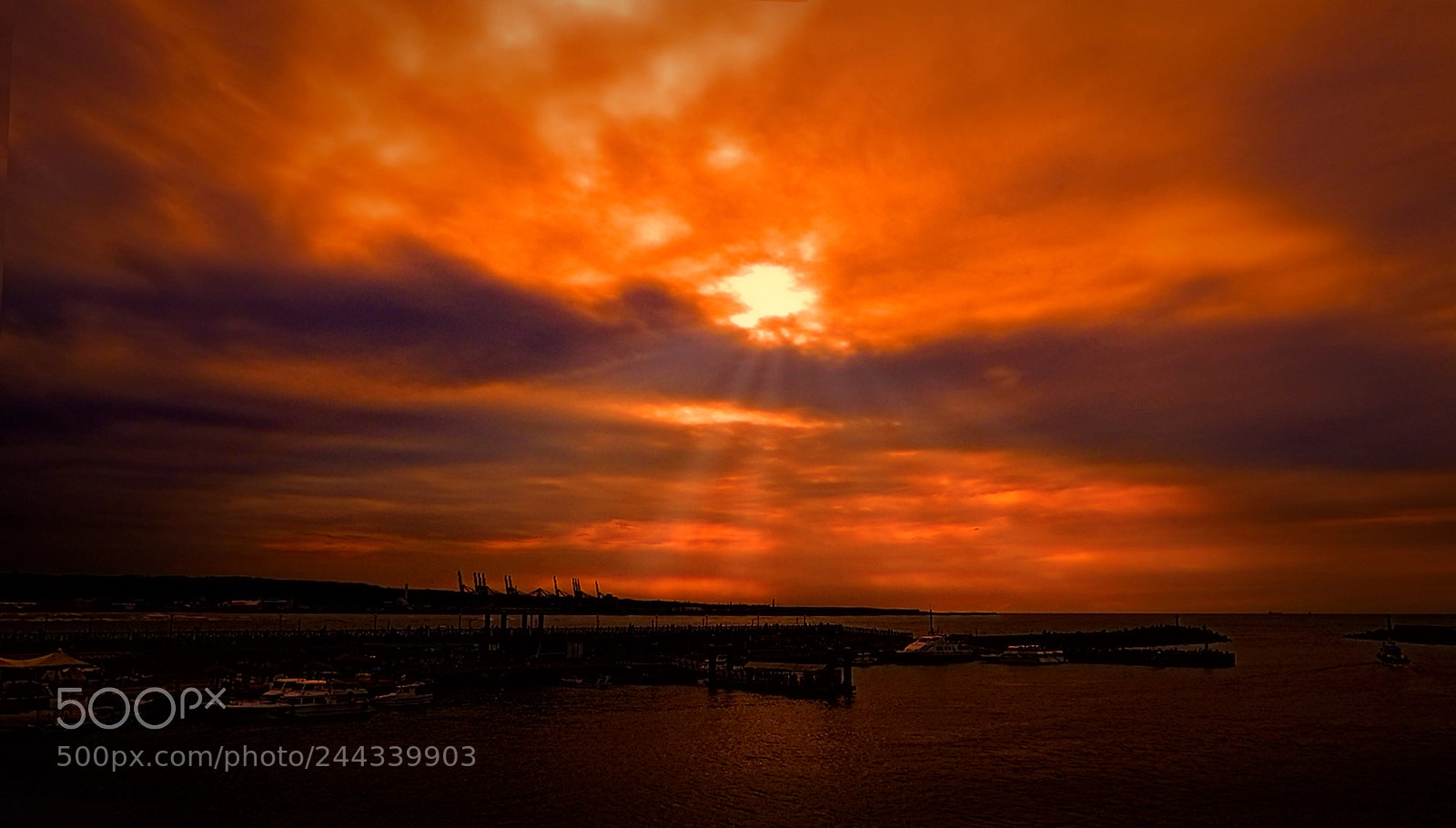 Panasonic Lumix DMC-LX100 sample photo. Sunset over tamsui photography