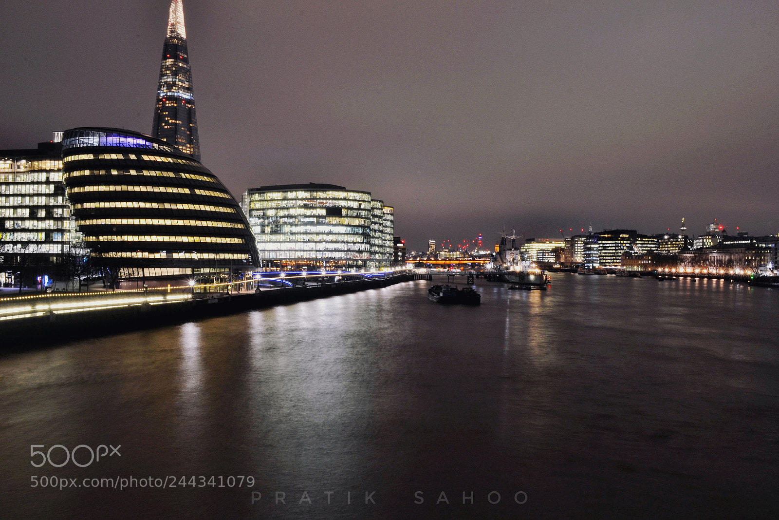 Nikon D3100 sample photo. London skyline photography
