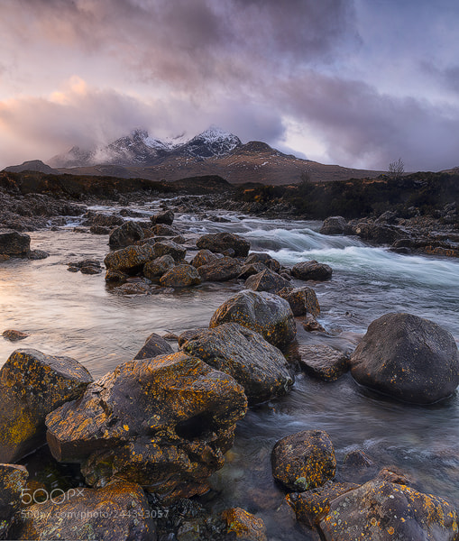 Nikon D810 sample photo. Sligachan morning photography