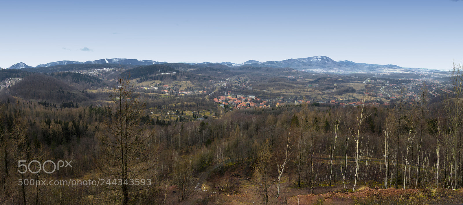 Nikon D7100 sample photo. Panorama walbrzych - poland photography