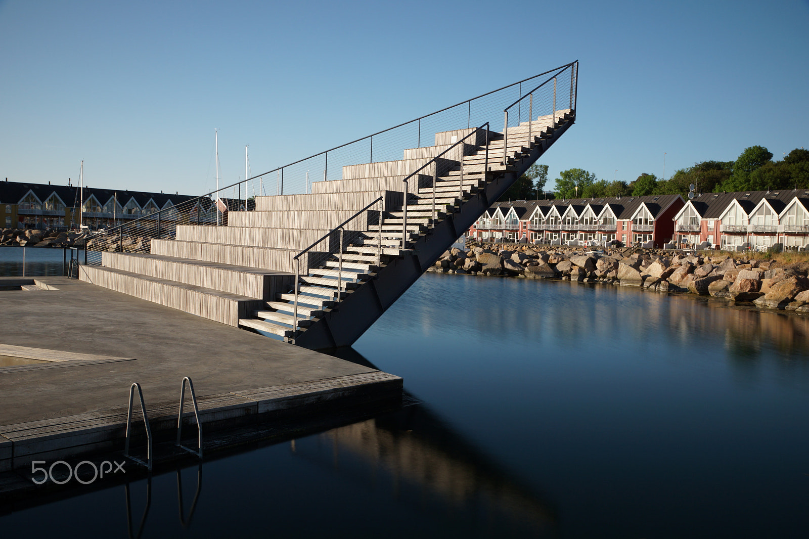 Sony SLT-A77 + Sony DT 16-50mm F2.8 SSM sample photo. Evening at hasle harbour photography