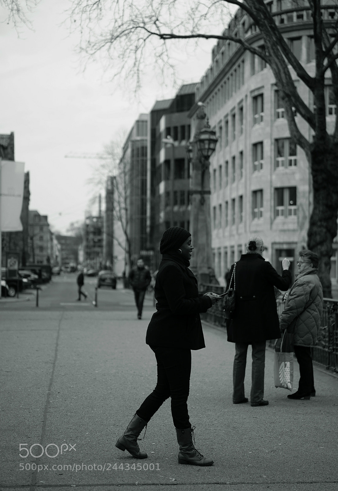Sony a7R II sample photo. People on bridge photography