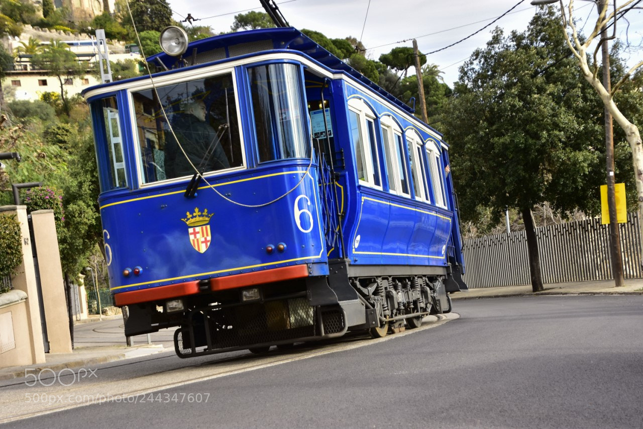 Nikon D7200 sample photo. Tranvia azul photography