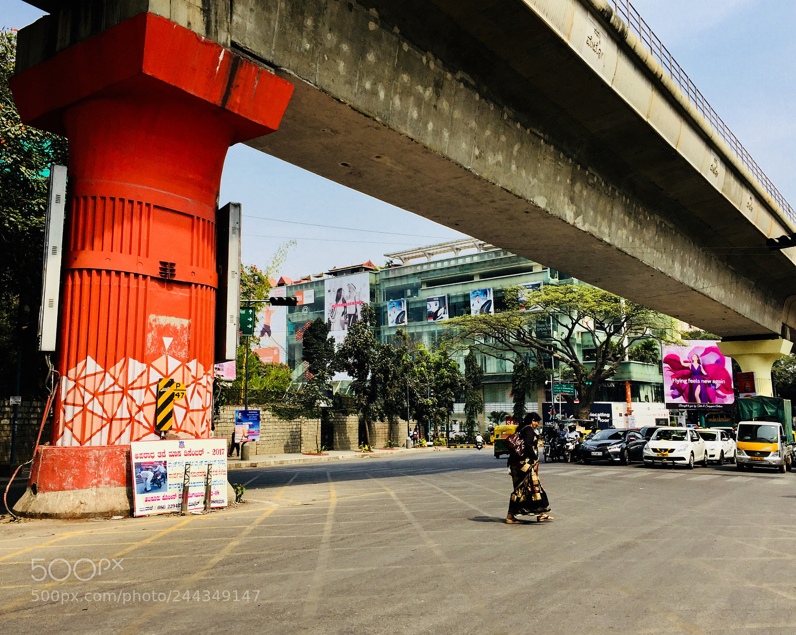 Apple iPhone 6 Plus sample photo. The overpass, bengaluru photography