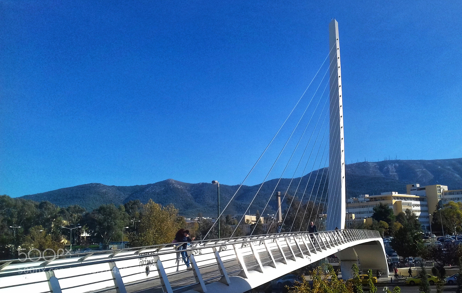 Samsung Galaxy J3(2016) sample photo. Footbridge katehaki photography