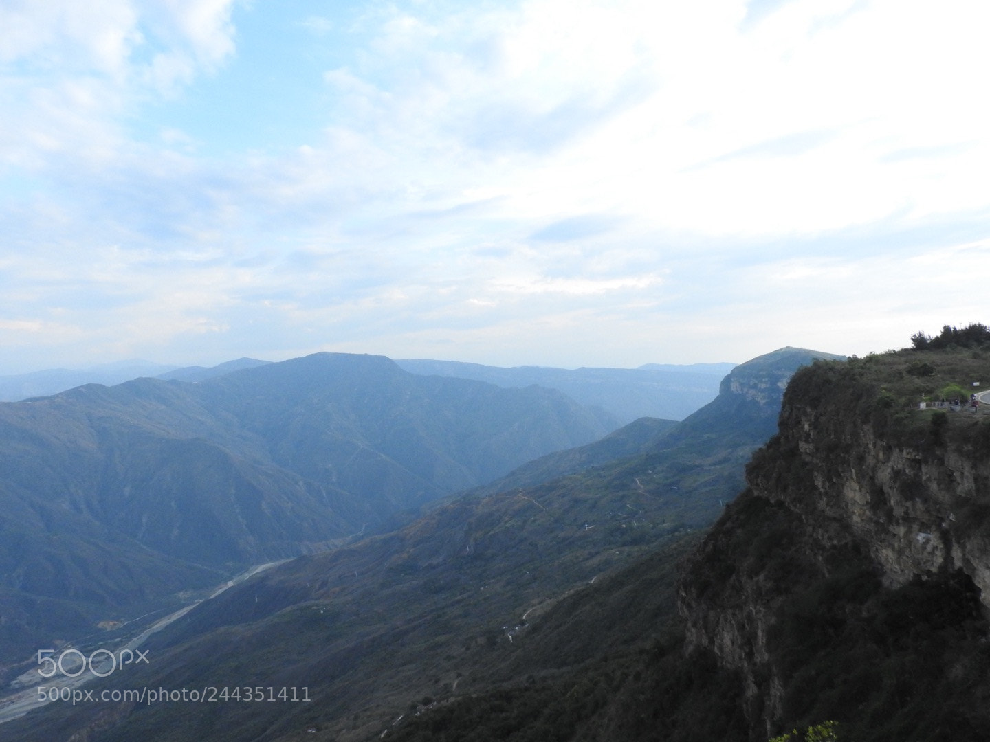 Nikon Coolpix P610 sample photo. Chicamocha canyon. santander photography