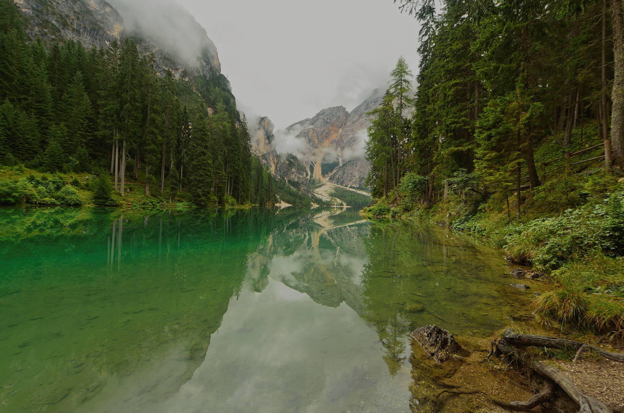 Nikon D5100 sample photo. Dolomites lac des braies dxo photography