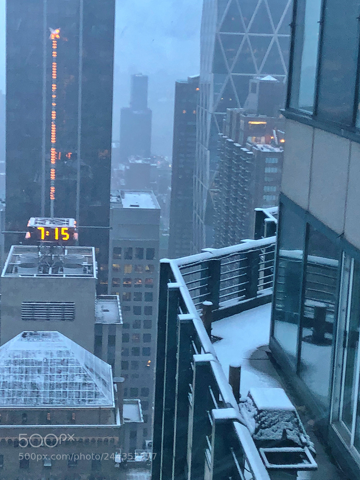 Apple iPhone X sample photo. View from our window photography