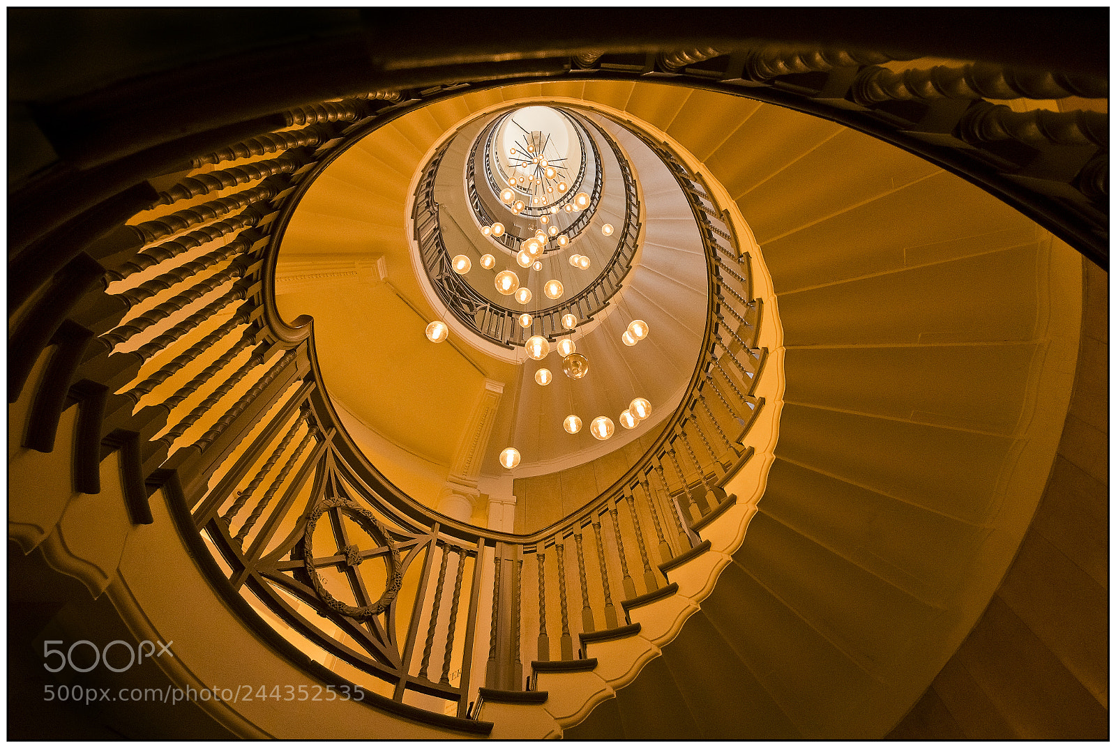Canon EOS M sample photo. Spiral staircase, heals, london. photography