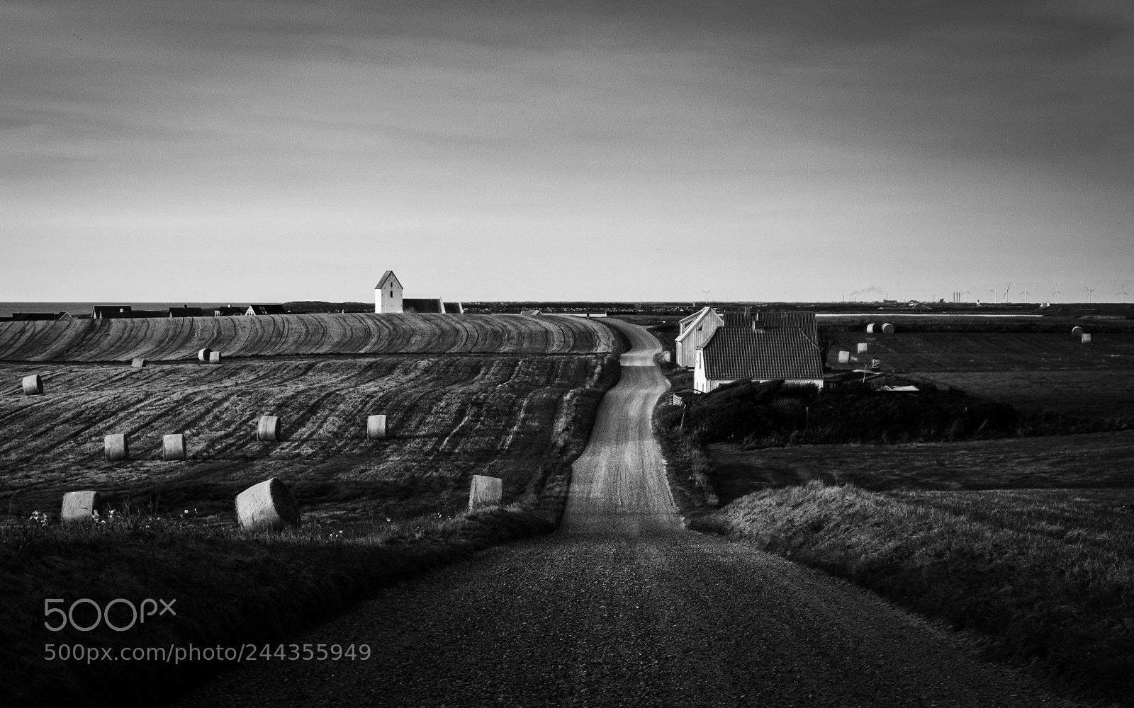 Sony SLT-A68 sample photo. Bovbjerg village fields photography