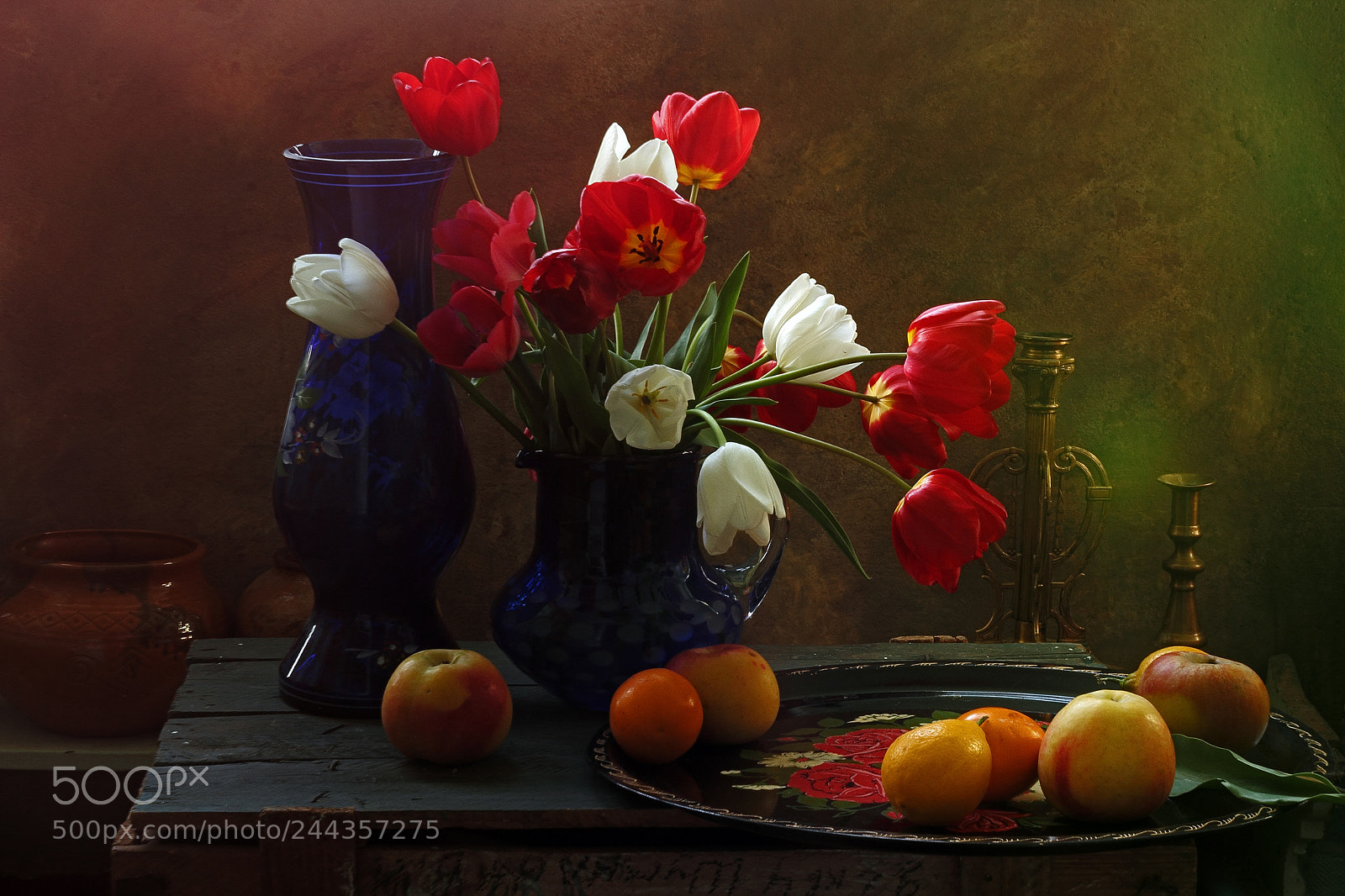 Canon EOS 60D sample photo. Still life with tulips photography