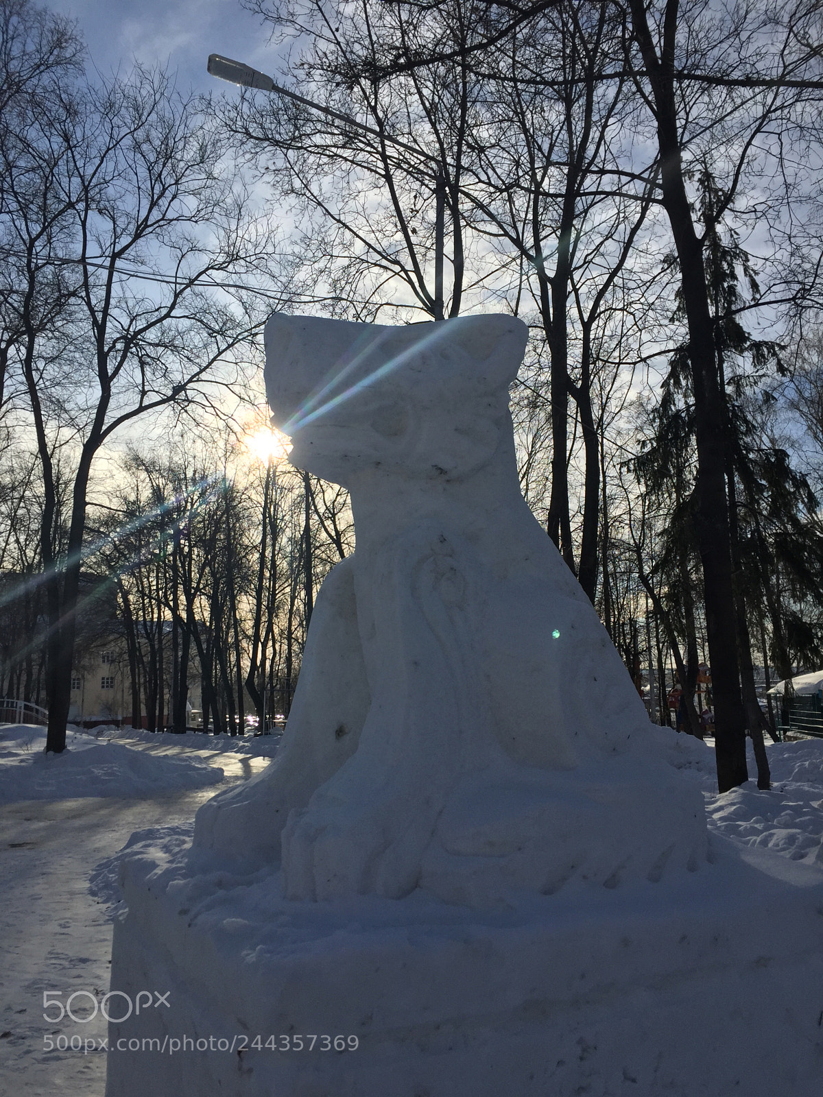 Apple iPhone 6 sample photo. Фестиваль снежных скульптур 2018 photography