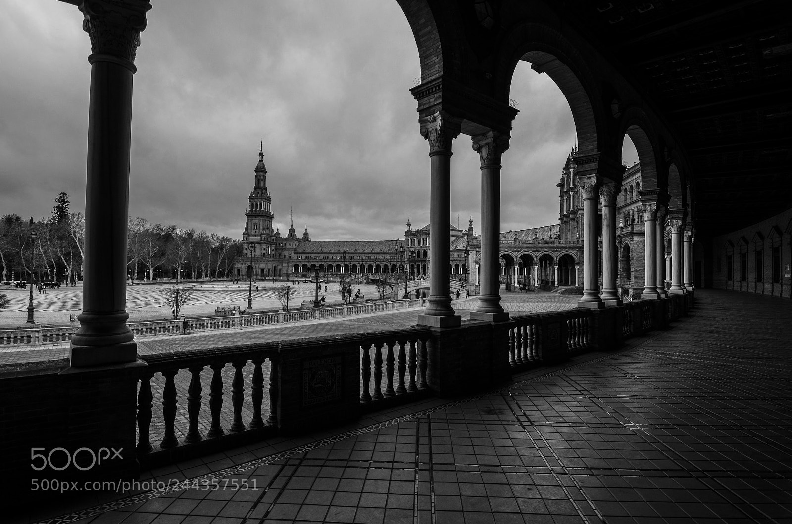 Nikon D5100 sample photo. Plaza de españa photography