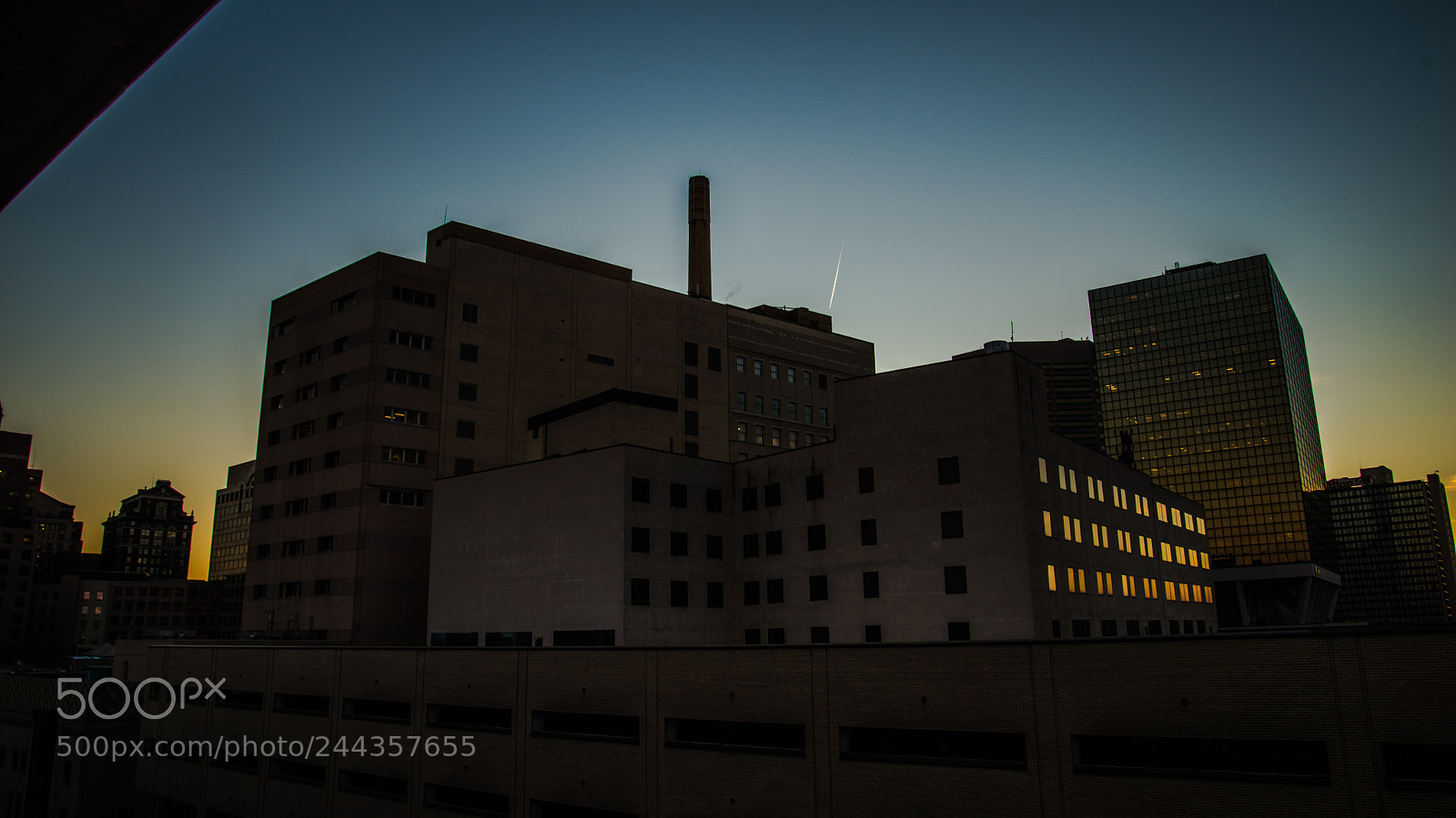Nikon D800 sample photo. Hartford building city sunset photography