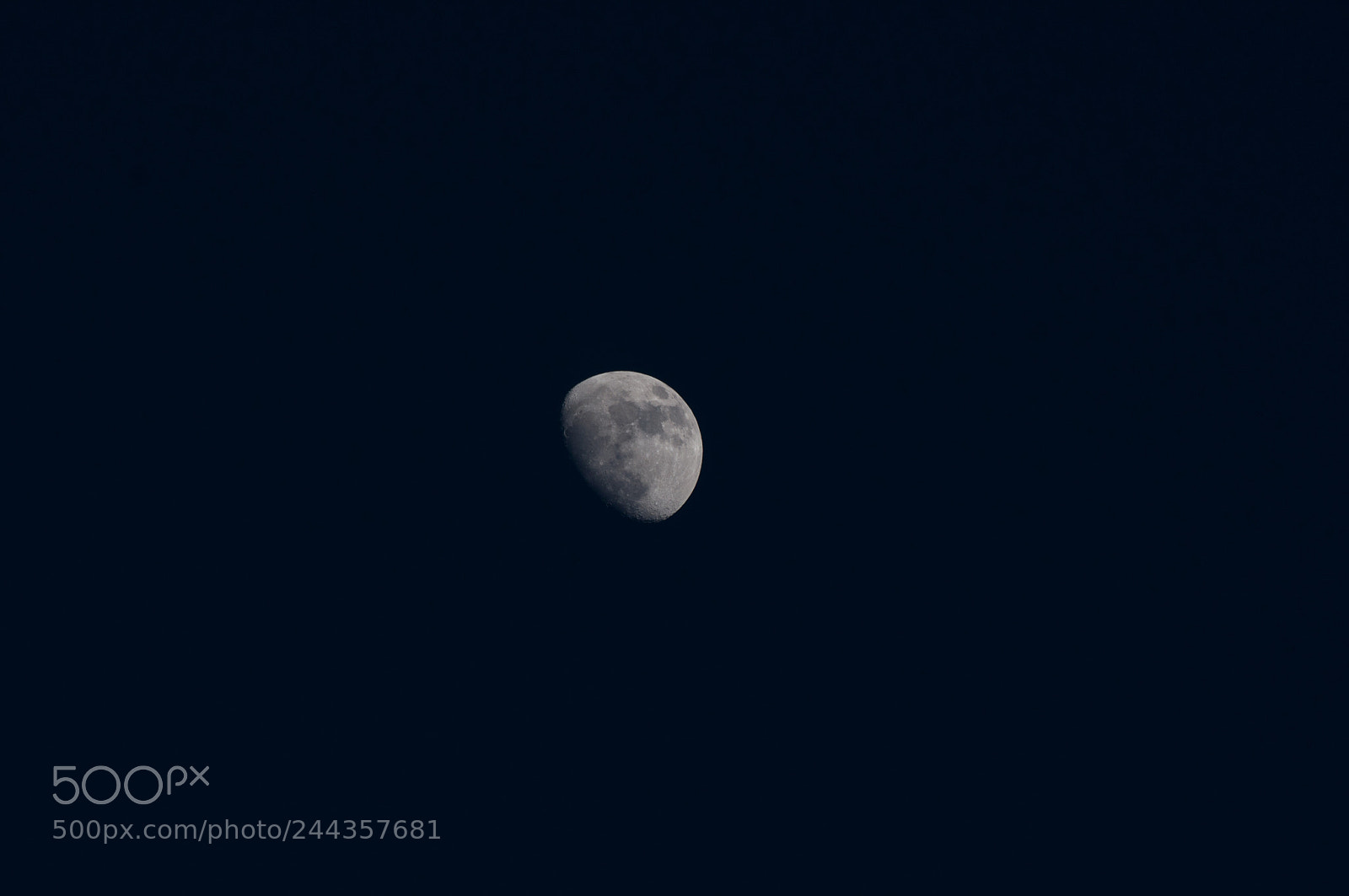 Nikon D90 sample photo. Moon photography