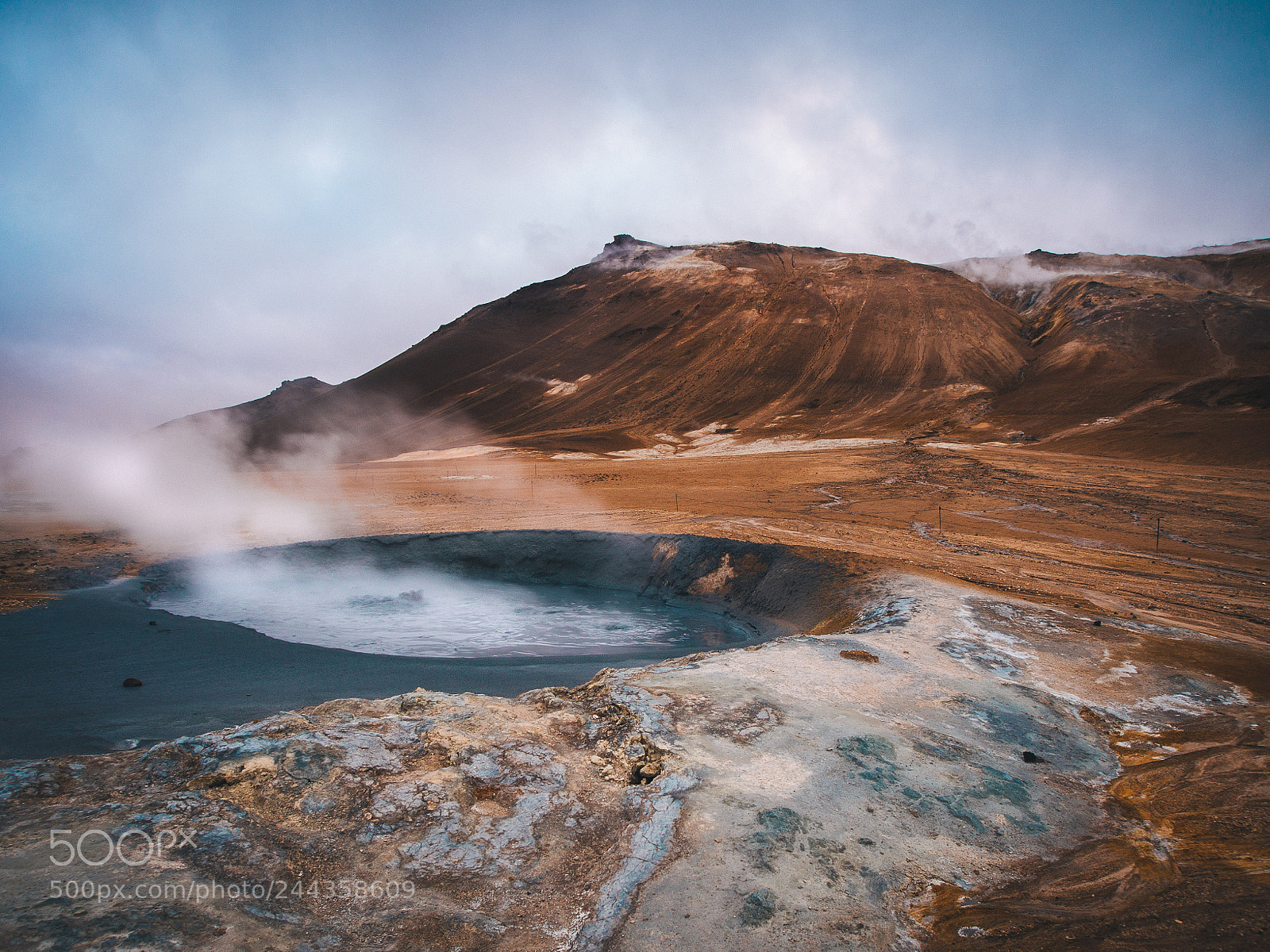 Olympus OM-D E-M5 sample photo. Geyser photography