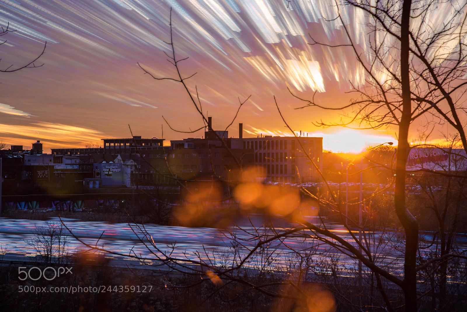 Nikon D800 sample photo. Hartford connecticut time stack photography