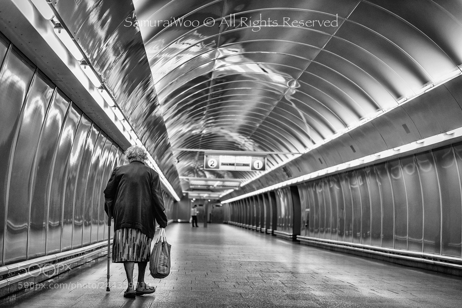 Nikon D800 sample photo. Subway in praha. photography