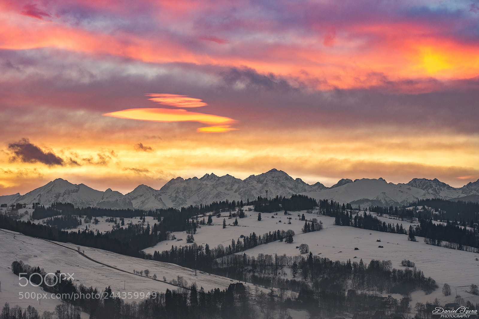 Nikon D7200 sample photo. Sunrise at tatra mountains photography