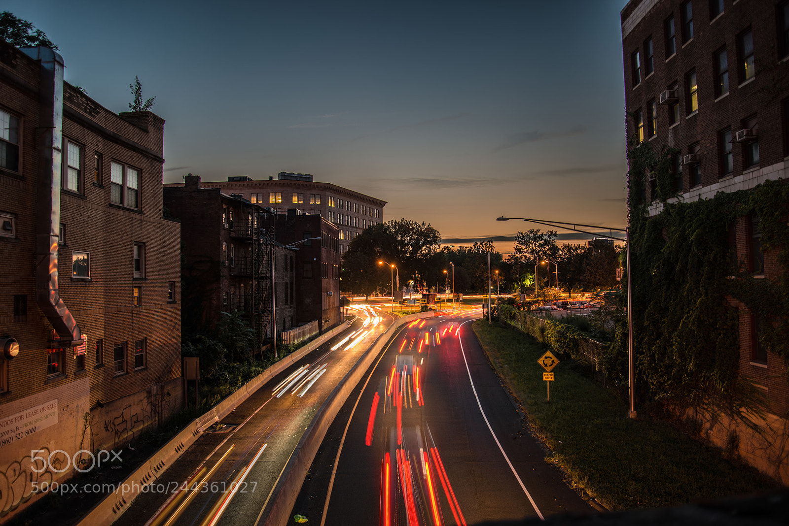 Nikon D800 sample photo. Hartford street trails stack photography