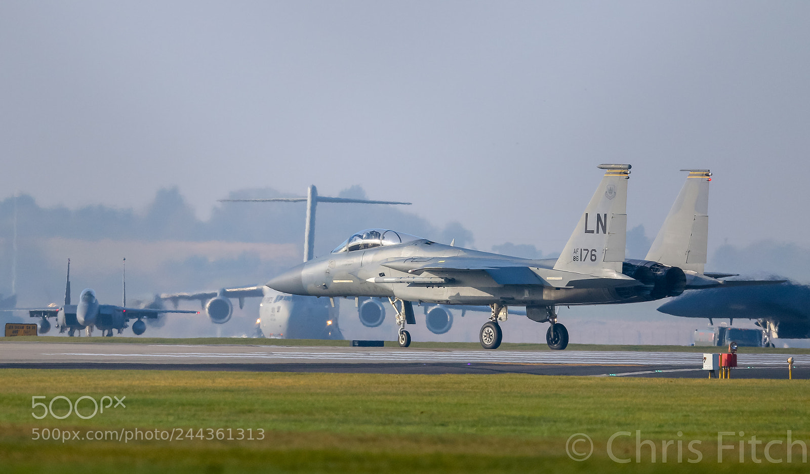 Canon EOS 7D Mark II sample photo. Departing f-15c photography
