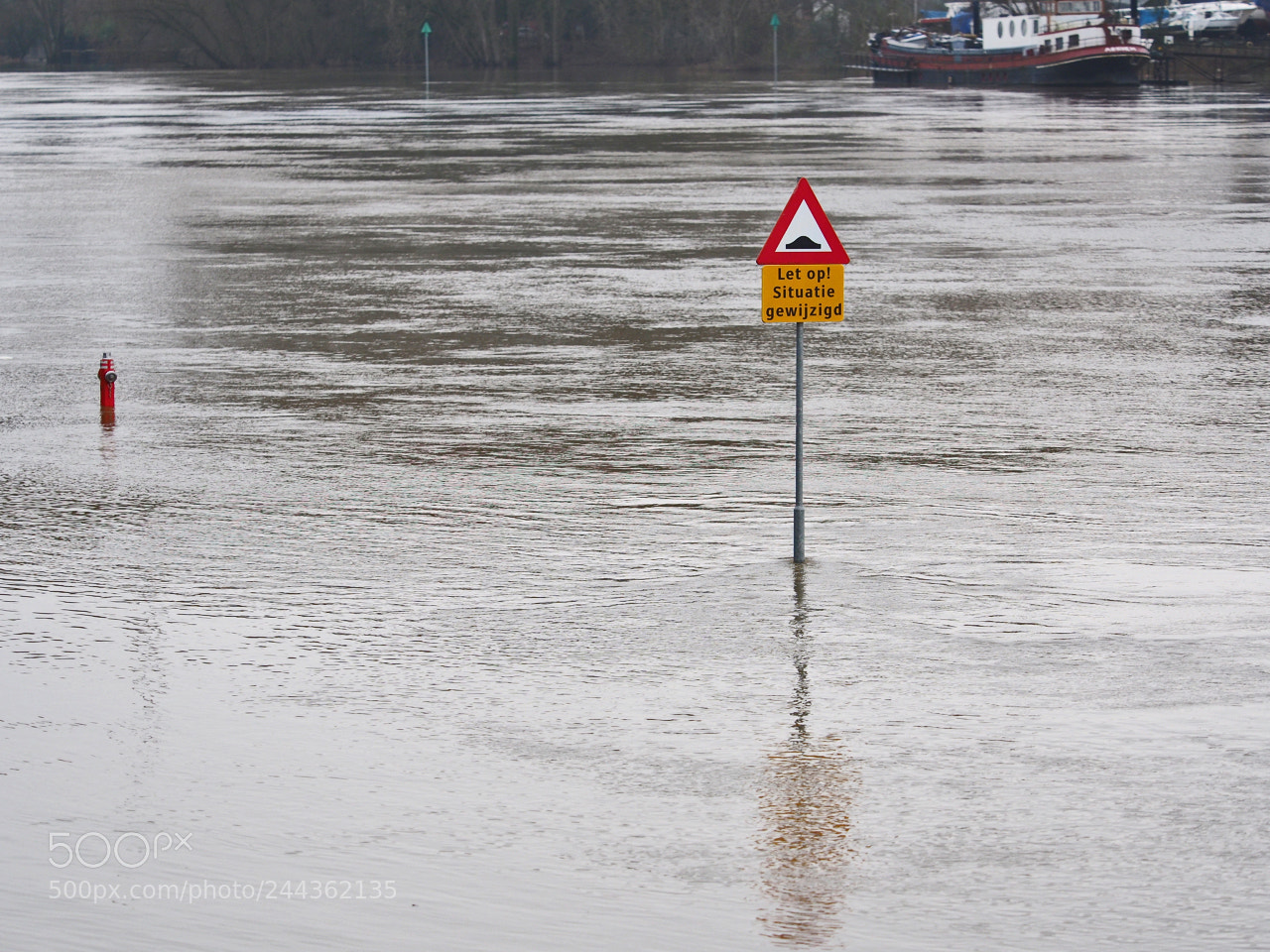 Olympus PEN E-P5 sample photo. Hoogwater situatie gewijzigd photography