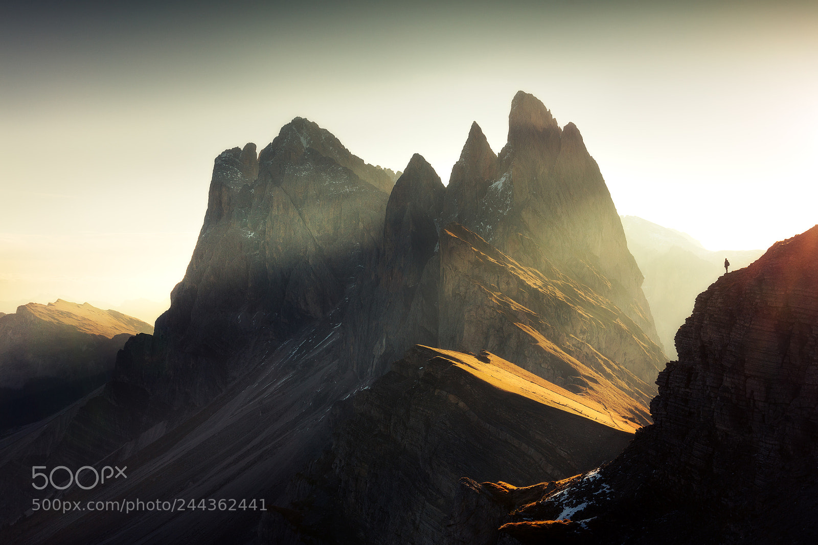 Canon EOS 5DS sample photo. Seceda morning photography
