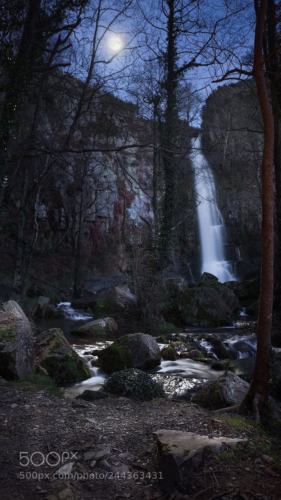 Nikon D810 sample photo. Oneta waterfalls photography