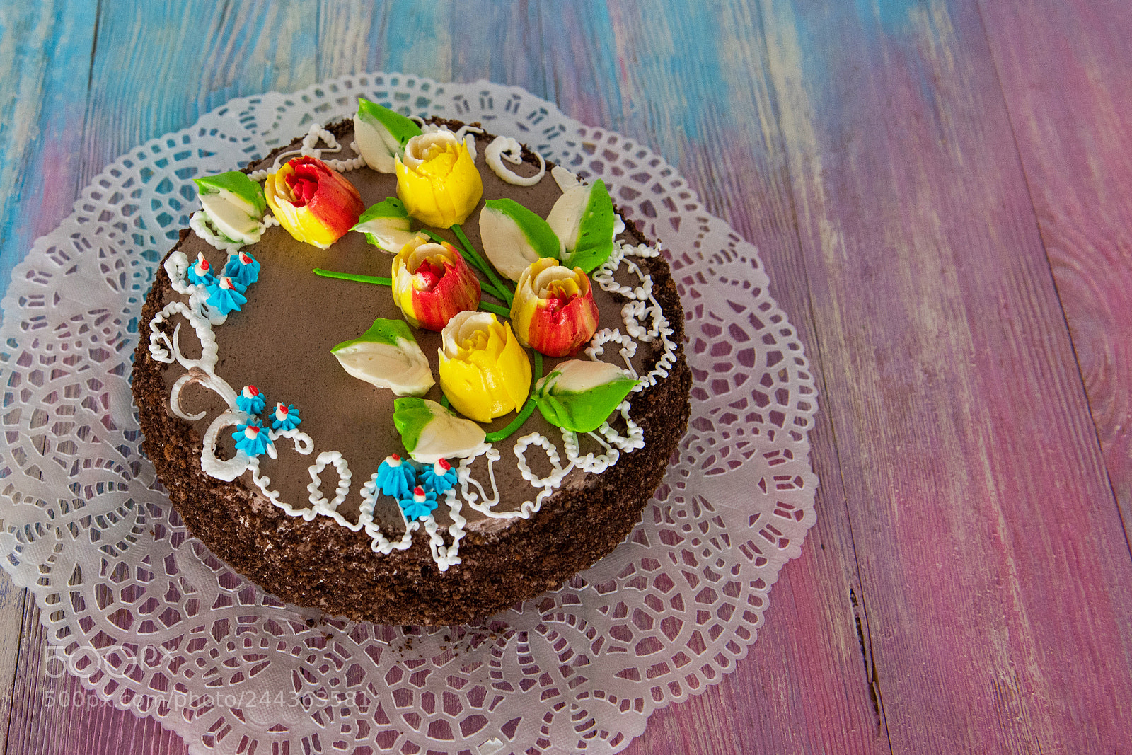 Nikon D810 sample photo. Tasty mini cake photography