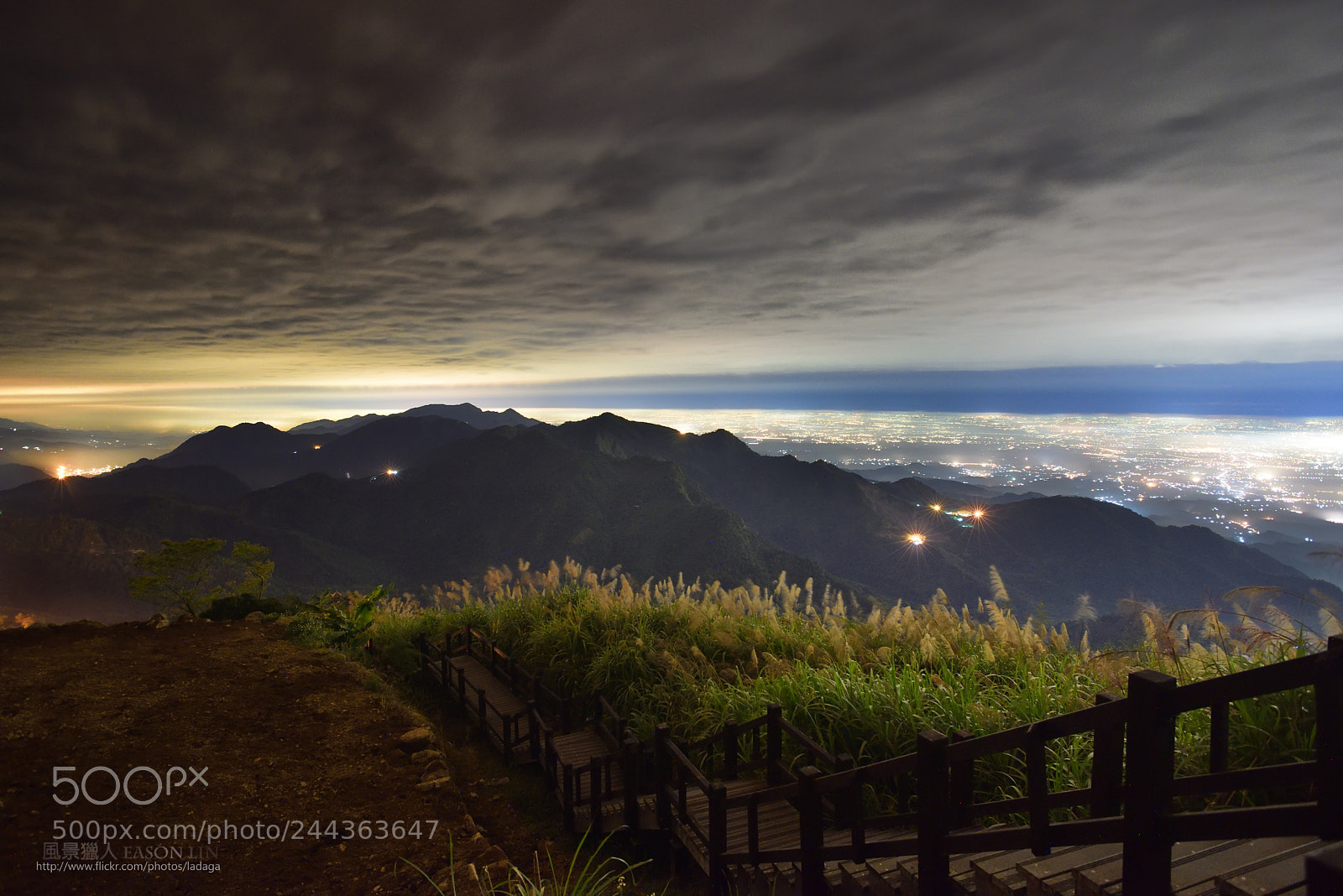 Nikon D810 sample photo. 隙頂 芒 夜景 photography