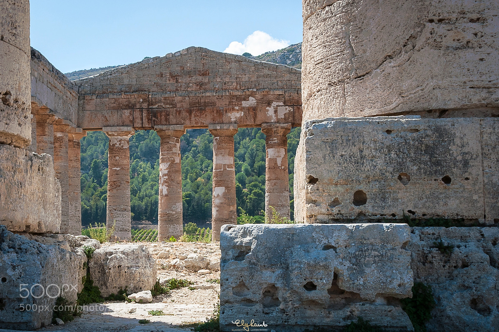 Nikon D300 sample photo. Tempio di segesta photography