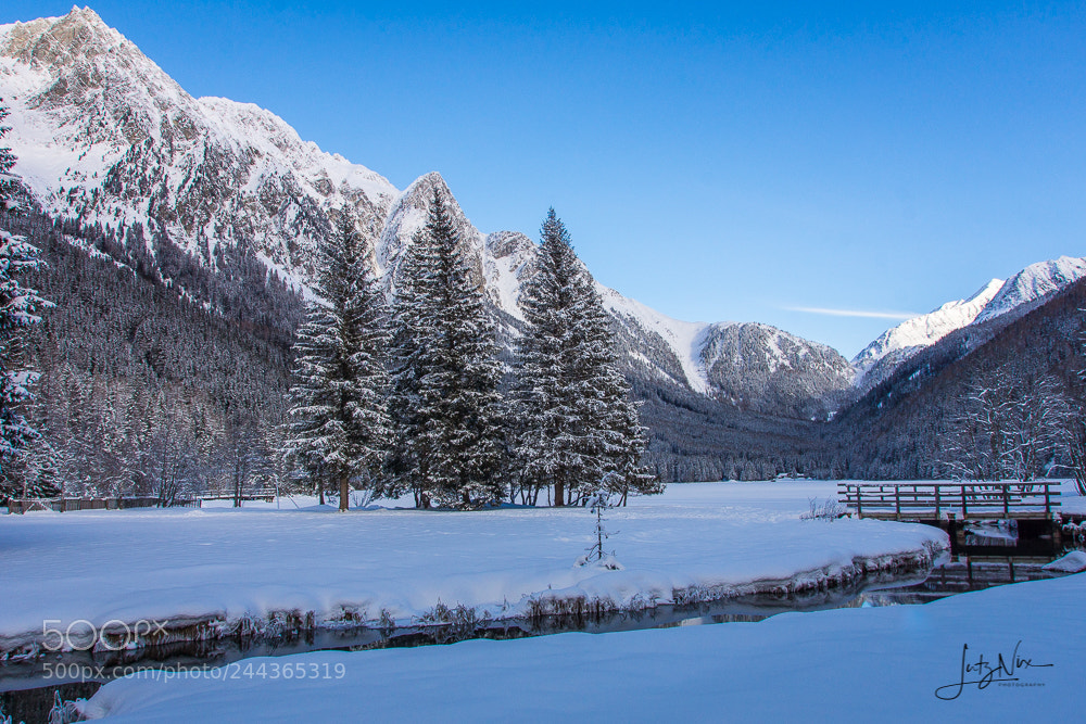 Sony SLT-A65 (SLT-A65V) sample photo. Lake antholz photography