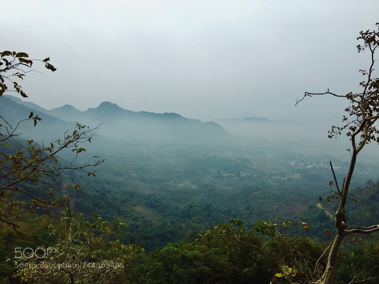 Apple iPhone 6s sample photo. Misty mountains photography