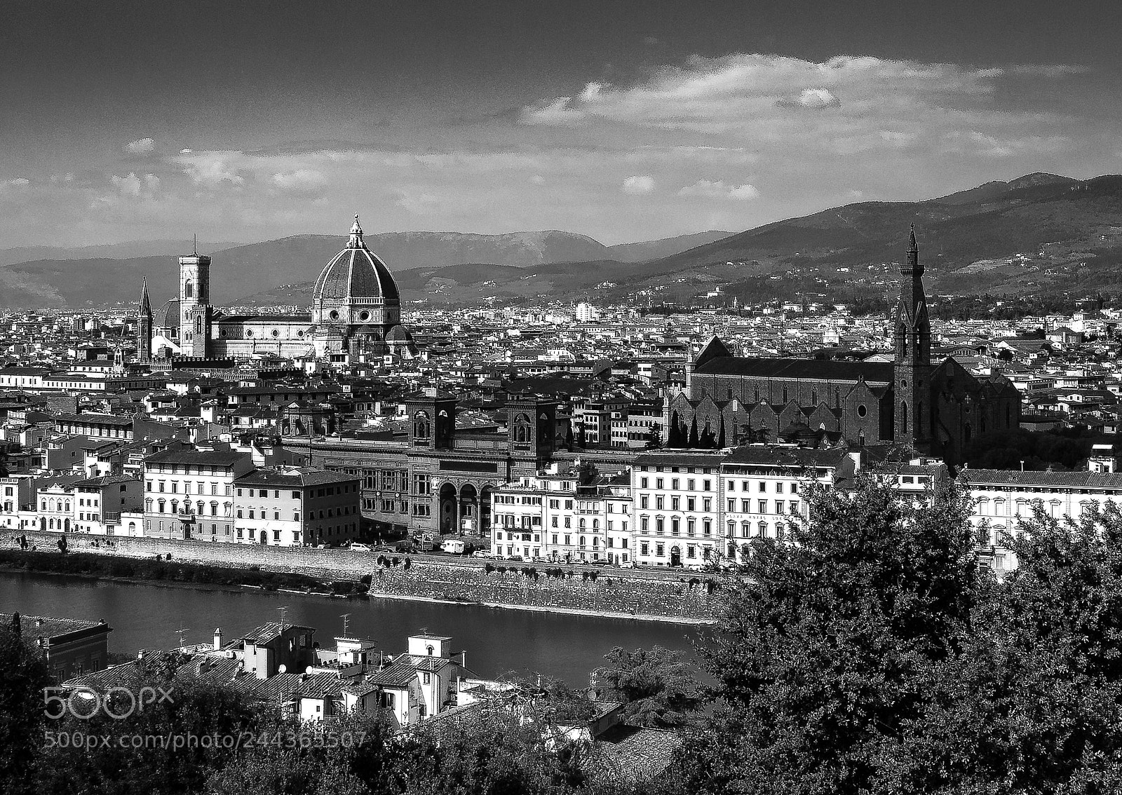Panasonic Lumix DMC-G3 sample photo. A view over florence photography