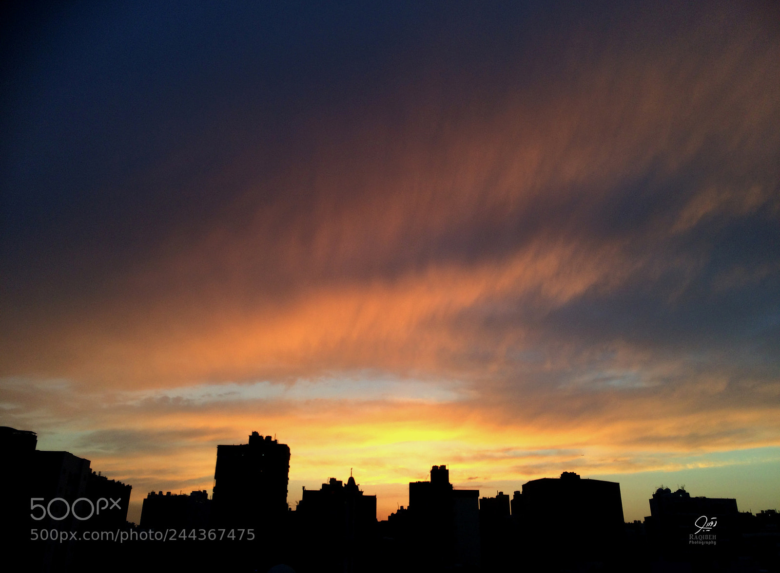 Apple iPhone 5s sample photo. Breath-taking sunset, kuwait photography