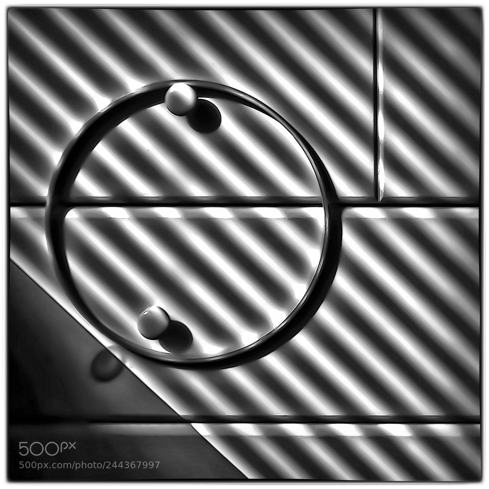 Canon EOS 50D sample photo. Hoop on drawer handle photography
