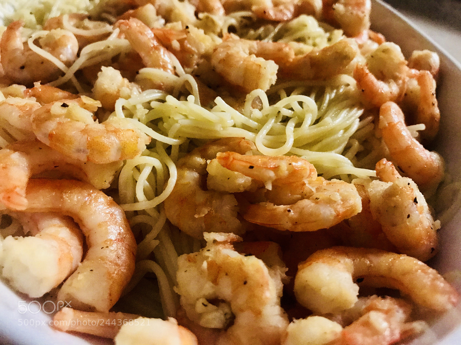 Apple iPhone 7 Plus sample photo. Spaghetti & shrimp photography
